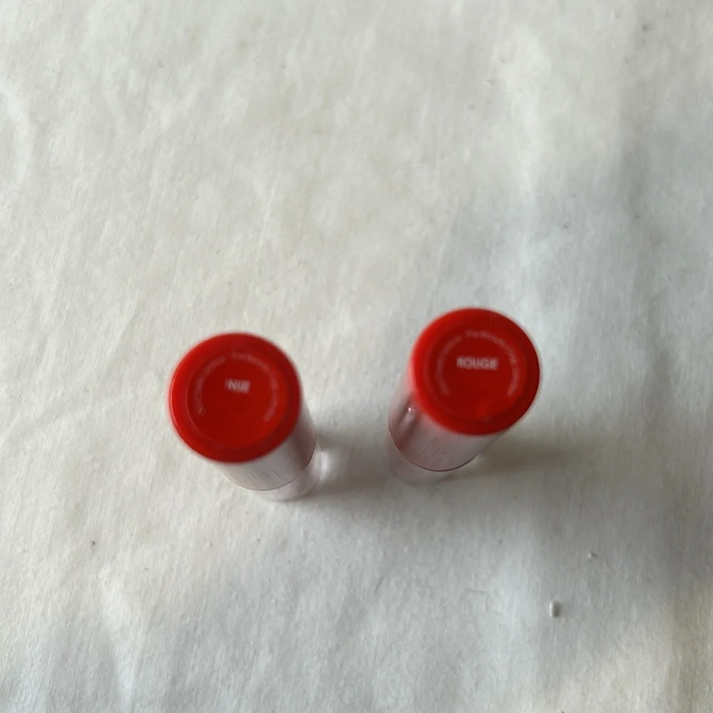 The Beauty Crop Oui Cherie Lipstick, Rouge and Nue- 2      New